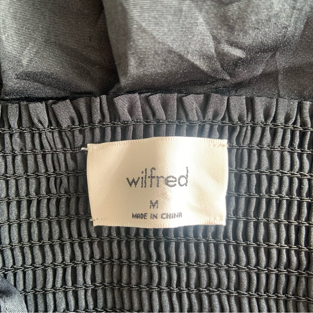 Elegant Wilfred Black Spaghetti Strap Dress - Picture 13 of 15
